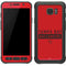 NFL Tampa Bay Buccaneers Red Performance Series Galaxy S7 Active Skin