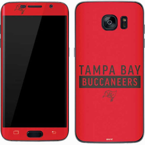 NFL Tampa Bay Buccaneers Red Performance Series Galaxy S7 Skin