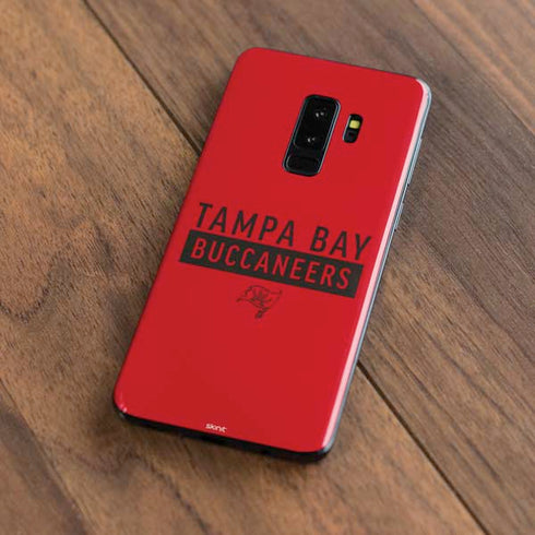 NFL Tampa Bay Buccaneers Red Performance Series Galaxy S9 Plus Skin