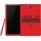 NFL Tampa Bay Buccaneers Red Performance Series Samsung Galaxy Tab Skin
