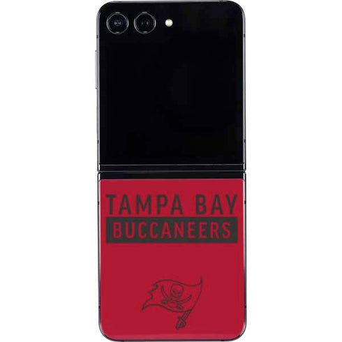 NFL Tampa Bay Buccaneers Red Performance Series Galaxy Z Flip5 5G Skin