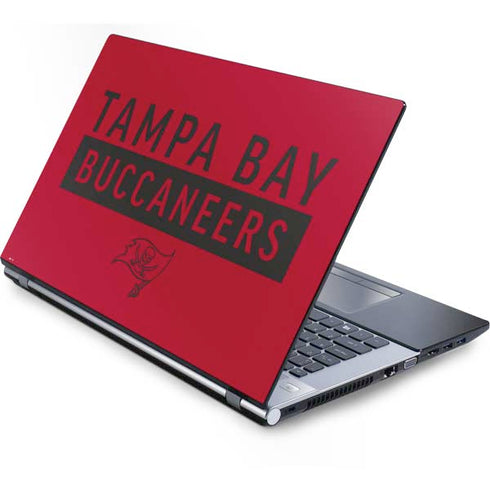 NFL Tampa Bay Buccaneers Red Performance Series Generic Laptop Skin