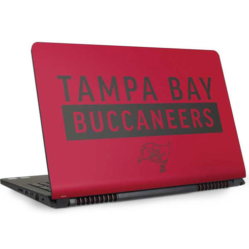 NFL Tampa Bay Buccaneers Red Performance Series Dell Inspiron Skin