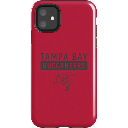 NFL Tampa Bay Buccaneers Red Performance Series iPhone 11 Impact Case