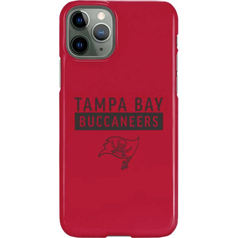 NFL Tampa Bay Buccaneers Red Performance Series iPhone 11 Pro Lite Case