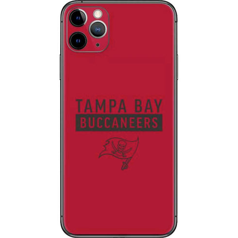 NFL Tampa Bay Buccaneers Red Performance Series iPhone 11 Pro Max Skin