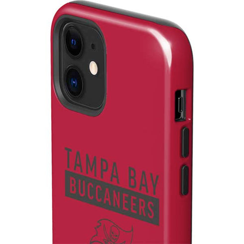 NFL Tampa Bay Buccaneers Red Performance Series iPhone 12 Impact Case