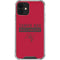 NFL Tampa Bay Buccaneers Red Performance Series iPhone 12 Mini Clear Case