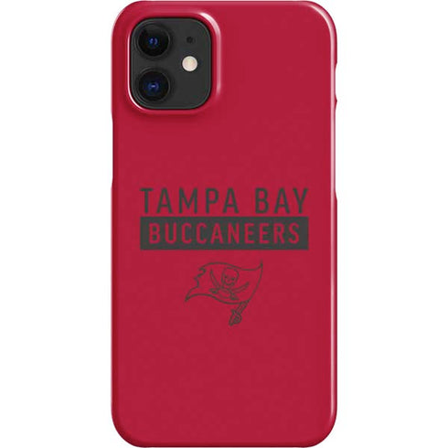 NFL Tampa Bay Buccaneers Red Performance Series iPhone 12 Mini Lite Case