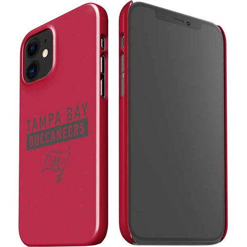 NFL Tampa Bay Buccaneers Red Performance Series iPhone 12 Mini Lite Case