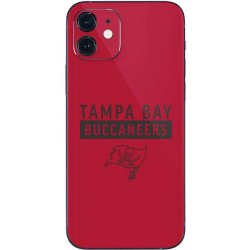 NFL Tampa Bay Buccaneers Red Performance Series iPhone 12 Mini Skin