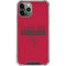 NFL Tampa Bay Buccaneers Red Performance Series iPhone 12 Pro Clear Case
