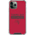 NFL Tampa Bay Buccaneers Red Performance Series iPhone 12 Pro Clear Case