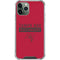 NFL Tampa Bay Buccaneers Red Performance Series iPhone 12 Pro Max Clear Case