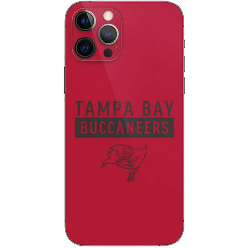 NFL Tampa Bay Buccaneers Red Performance Series iPhone 12 Pro Skin