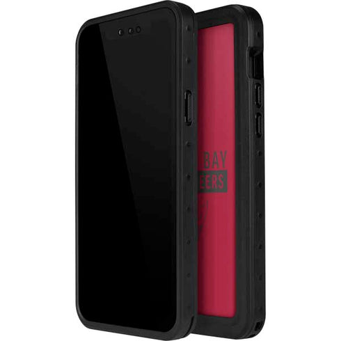 NFL Tampa Bay Buccaneers Red Performance Series iPhone 13 Mini Waterproof Case