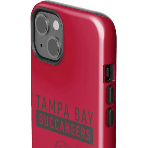NFL Tampa Bay Buccaneers Red Performance Series iPhone 15 Plus Impact Case