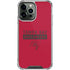 NFL Tampa Bay Buccaneers Red Performance Series iPhone 14 Pro Max Clear Case
