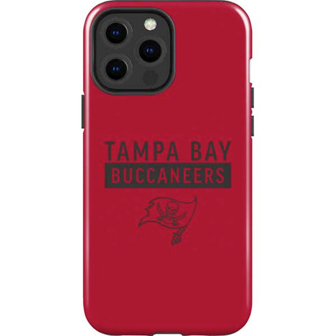 NFL Tampa Bay Buccaneers Red Performance Series iPhone 15 Pro Max Impact Case