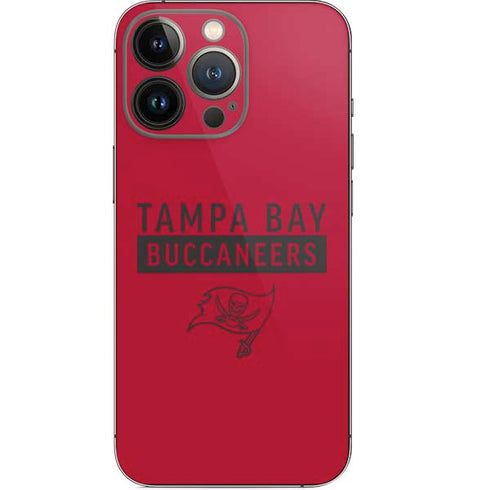 NFL Tampa Bay Buccaneers Red Performance Series iPhone 15 Pro Skin