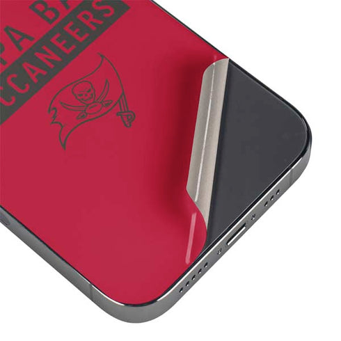 NFL Tampa Bay Buccaneers Red Performance Series iPhone 15 Pro Skin