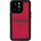 NFL Tampa Bay Buccaneers Red Performance Series iPhone 14 Pro Waterproof Case