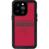 NFL Tampa Bay Buccaneers Red Performance Series iPhone 14 Pro Waterproof Case