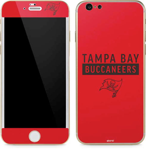 NFL Tampa Bay Buccaneers Red Performance Series iPhone 6/6s Skin