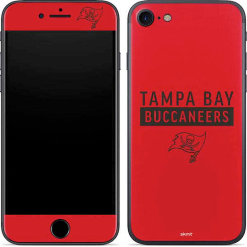 NFL Tampa Bay Buccaneers Red Performance Series iPhone 7 Skin