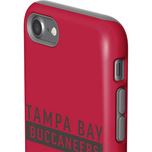 NFL Tampa Bay Buccaneers Red Performance Series iPhone SE (2nd & 3rd Gen) Pro Case