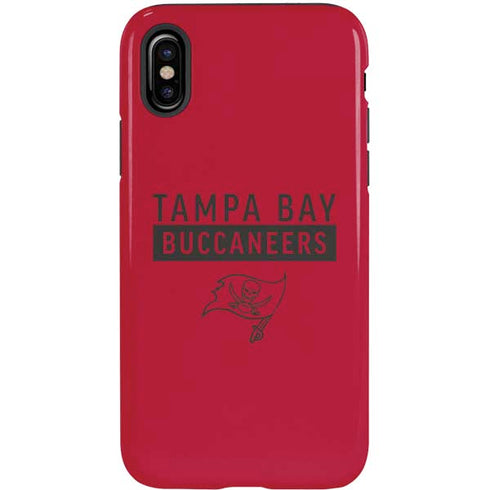 NFL Tampa Bay Buccaneers Red Performance Series iPhone X Pro Case