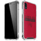 NFL Tampa Bay Buccaneers Red Performance Series iPhone XR Clear Case
