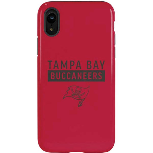 NFL Tampa Bay Buccaneers Red Performance Series iPhone XR Pro Case
