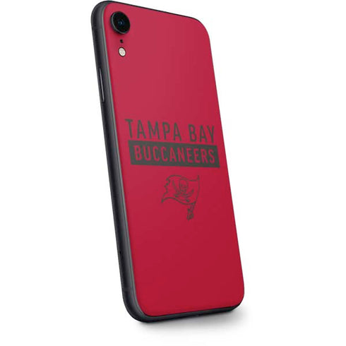 NFL Tampa Bay Buccaneers Red Performance Series iPhone XR Skin