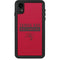 NFL Tampa Bay Buccaneers Red Performance Series iPhone XR Waterproof Case