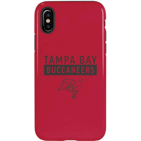 NFL Tampa Bay Buccaneers Red Performance Series iPhone XS Pro Case