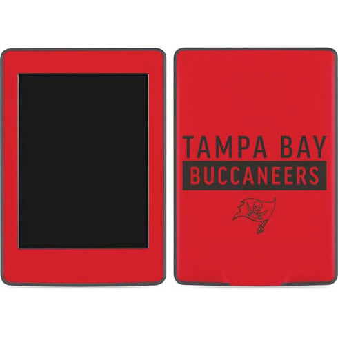 NFL Tampa Bay Buccaneers Red Performance Series Amazon Kindle Skin