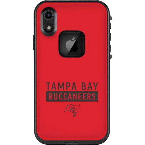NFL Tampa Bay Buccaneers Red Performance Series LifeProof Fre iPhone Skin