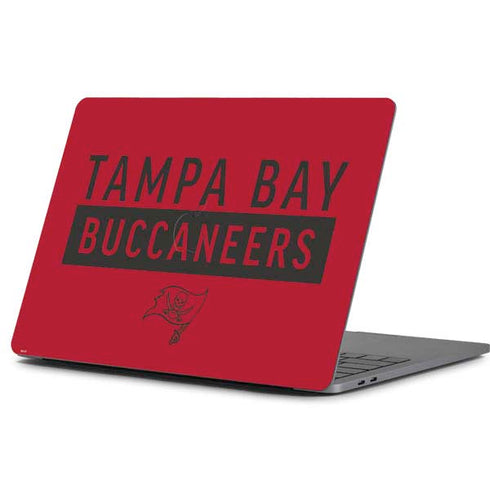 NFL Tampa Bay Buccaneers Red Performance Series Apple MacBook Pro 13-inch Skin