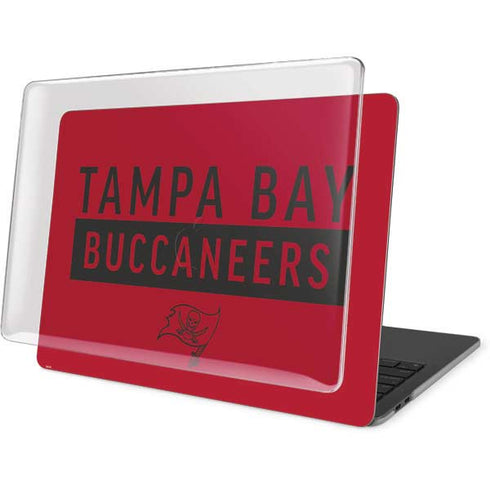 NFL Tampa Bay Buccaneers Red Performance Series MacBook Pro 15in (2016-19) Case plus Skin