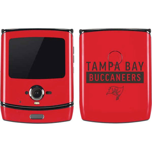 NFL Tampa Bay Buccaneers Red Performance Series Motorola RAZR Skin