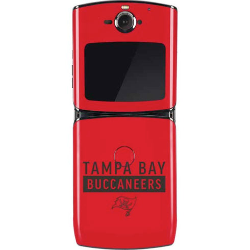 NFL Tampa Bay Buccaneers Red Performance Series Motorola RAZR Skin