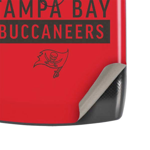 NFL Tampa Bay Buccaneers Red Performance Series Motorola RAZR Skin