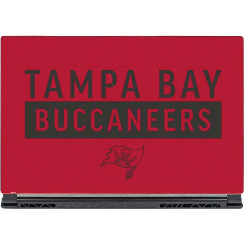 NFL Tampa Bay Buccaneers Red Performance Series MSI GS65 Stealth Laptop Skin