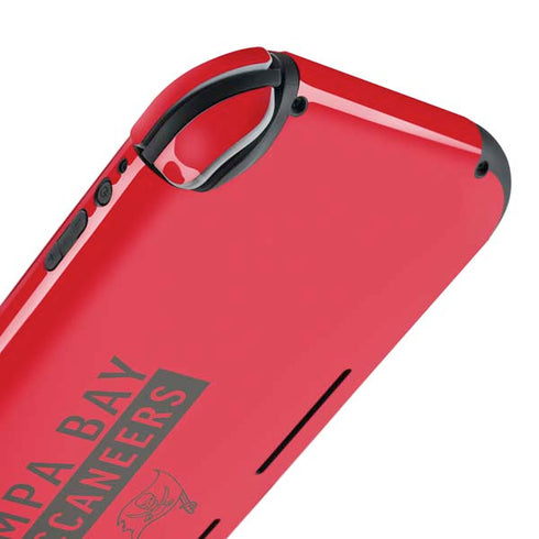NFL Tampa Bay Buccaneers Red Performance Series Nintendo Switch Lite Skin
