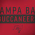 NFL Tampa Bay Buccaneers Red Performance Series Notebook 9 Pro 13in (2017) Skin