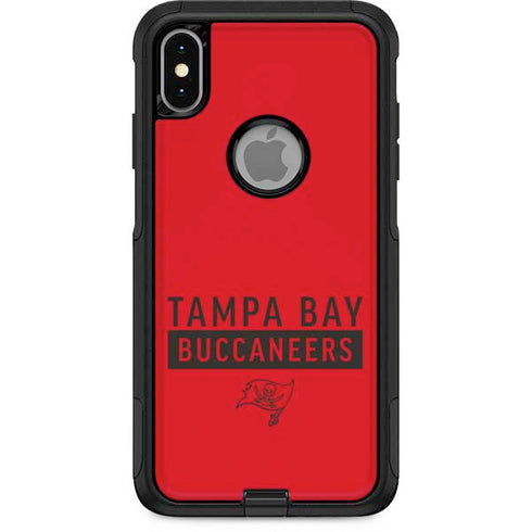 NFL Tampa Bay Buccaneers Red Performance Series Otterbox Commuter iPhone Skin