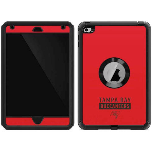 NFL Tampa Bay Buccaneers Red Performance Series Otterbox Defender iPad Skin