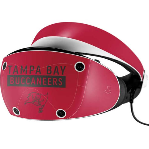 NFL Tampa Bay Buccaneers Red Performance Series PlayStation VR2 Skin