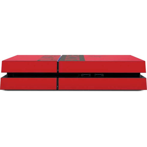 NFL Tampa Bay Buccaneers Red Performance Series PS4 Console Skin